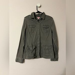 Army green jacket